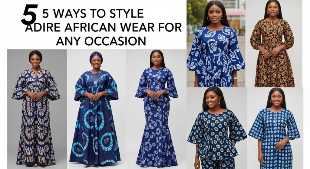 5 Ways to Style Adire for Any Occasion