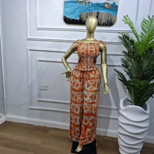 Exclusive Smocking and Pant Set