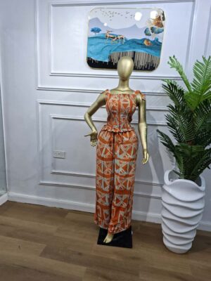 Exclusive Smocking and Pant Set