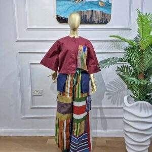 Urban Aso-Oke Cargo Pant