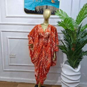 Unique Adire Gown
