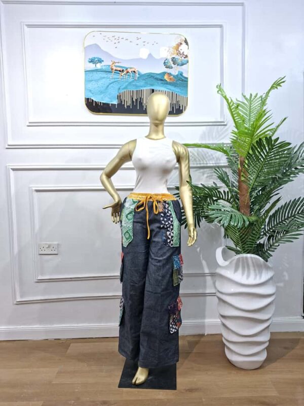 Adire Jean Luxe Cargo Pant