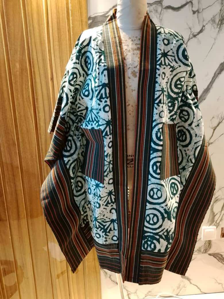 Threaded Harmony Kimono