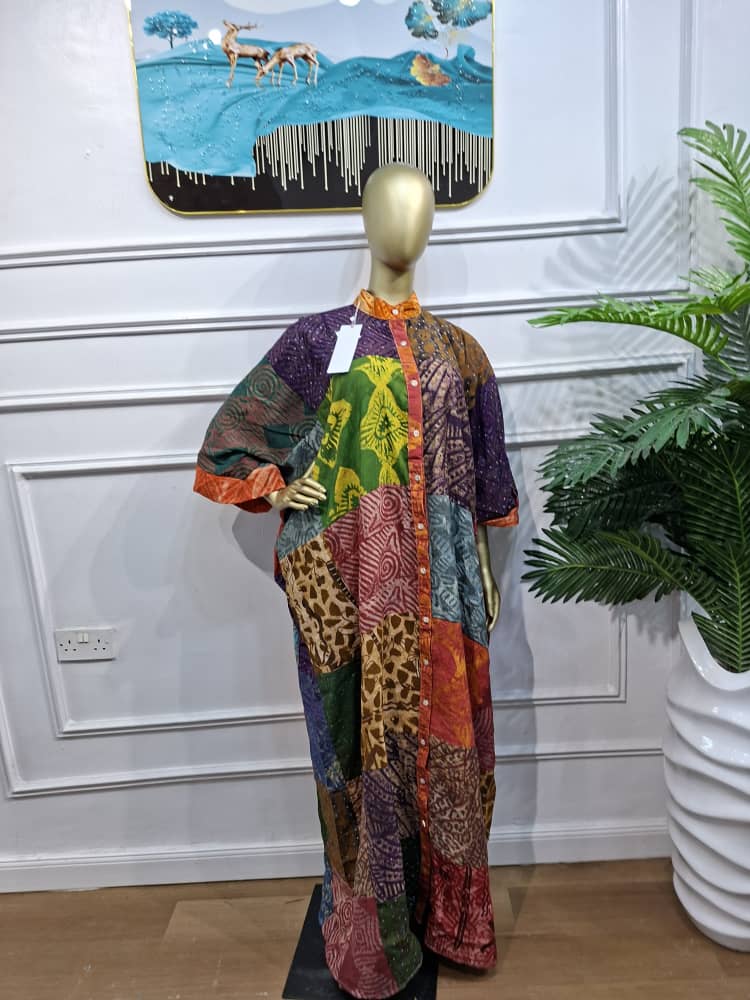 Adire Kimono Patches