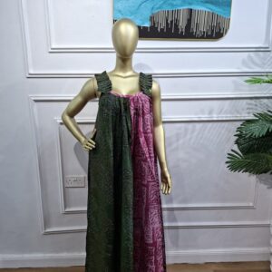 Adire Tiny Hand Gown