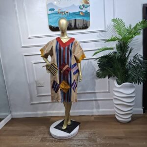 Three-Quarter Asooke Gown