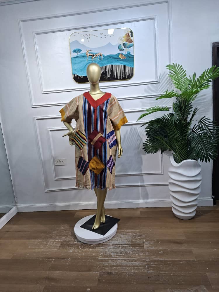 Three-Quarter Asooke Gown