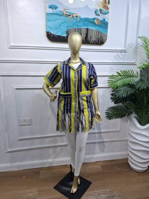 asooke short gown Asooke Short Gown