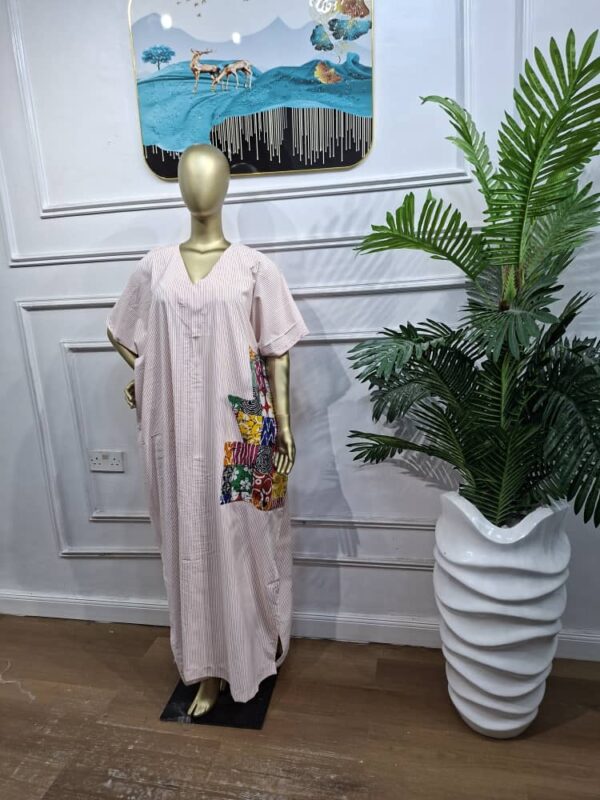 checkrs Checkers & Asooke Gown