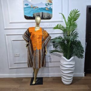 Embroidery Asooke Dress