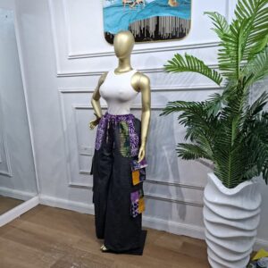 Jean & Adire Trouser