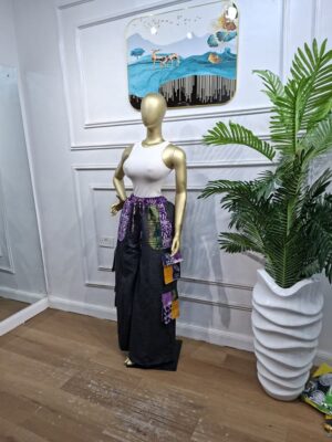 jean Jean & Adire Trouser