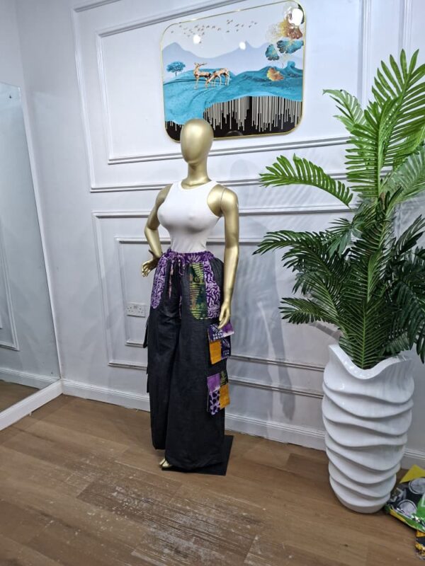 jean Jean & Adire Trouser