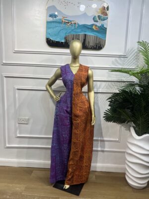 Adire Two-Colour Jumpsuit